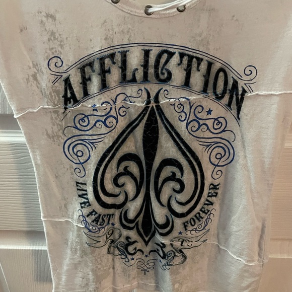 Affliction Shirt Size Extra Small - Picture 2 of 4